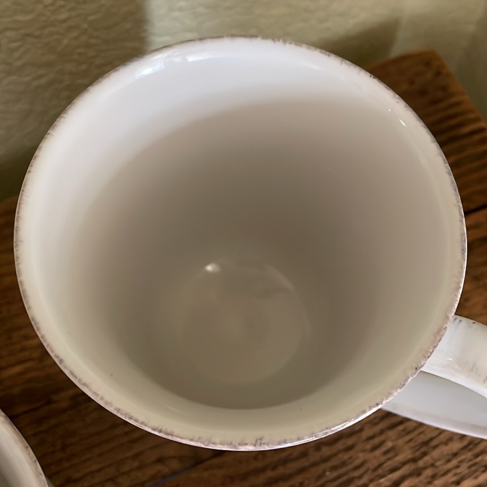 NWOT Pottery Barn Set-of-6 Cambria Handcrafted Stoneware Mugs, color Stone - Picture 8 of 11